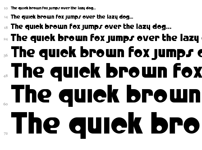 Crystal Radio Kit font waterfall